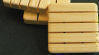 Large square pine soap dishes