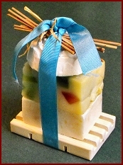 marketing pack for pine wood soap dishes