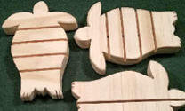 turtle wood soap dishes