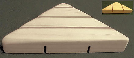 Corner Fits soap dish