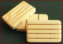 wooden soap dish without label