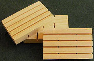 super saver pine wood soap dish